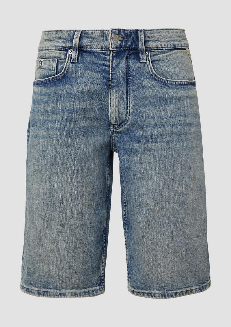 s.Oliver Jeans-Bermuda / Regular Fit / Mid Rise - blau