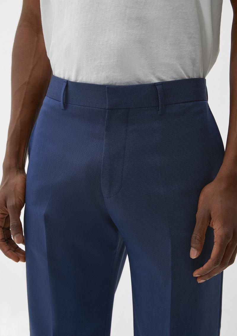 s.Oliver Slim: Elastische Anzughose - ozeanblau