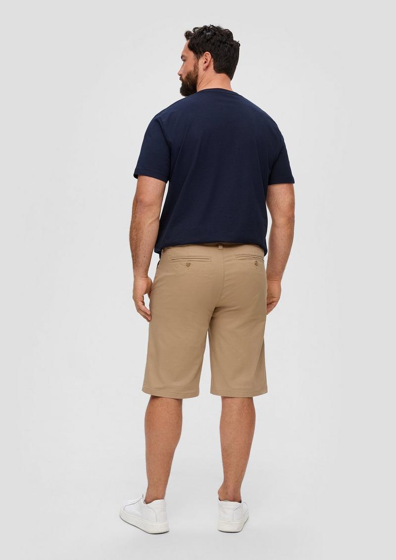 s.Oliver Bermuda mit Straight Leg - sandstein