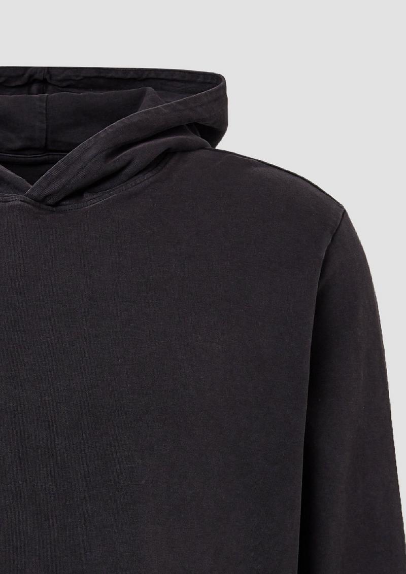 s.Oliver Soft gewaschener Hoodie - schwarz