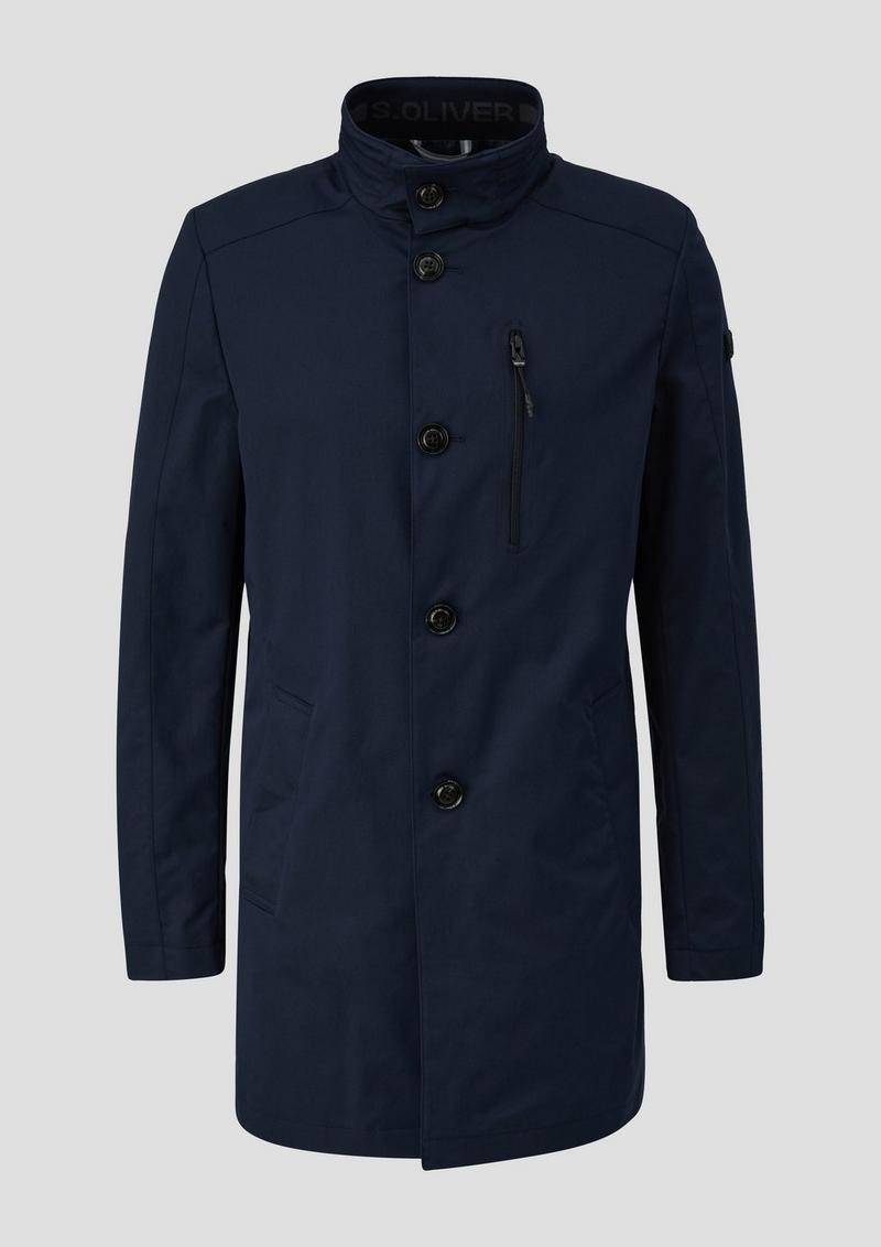s.Oliver Mantel aus Baumwollmix - navy