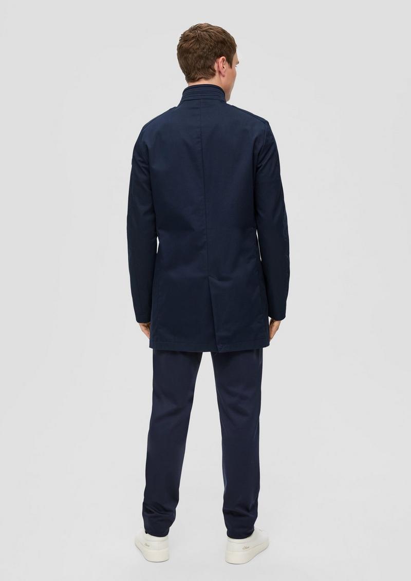 s.Oliver Mantel aus Baumwollmix - navy