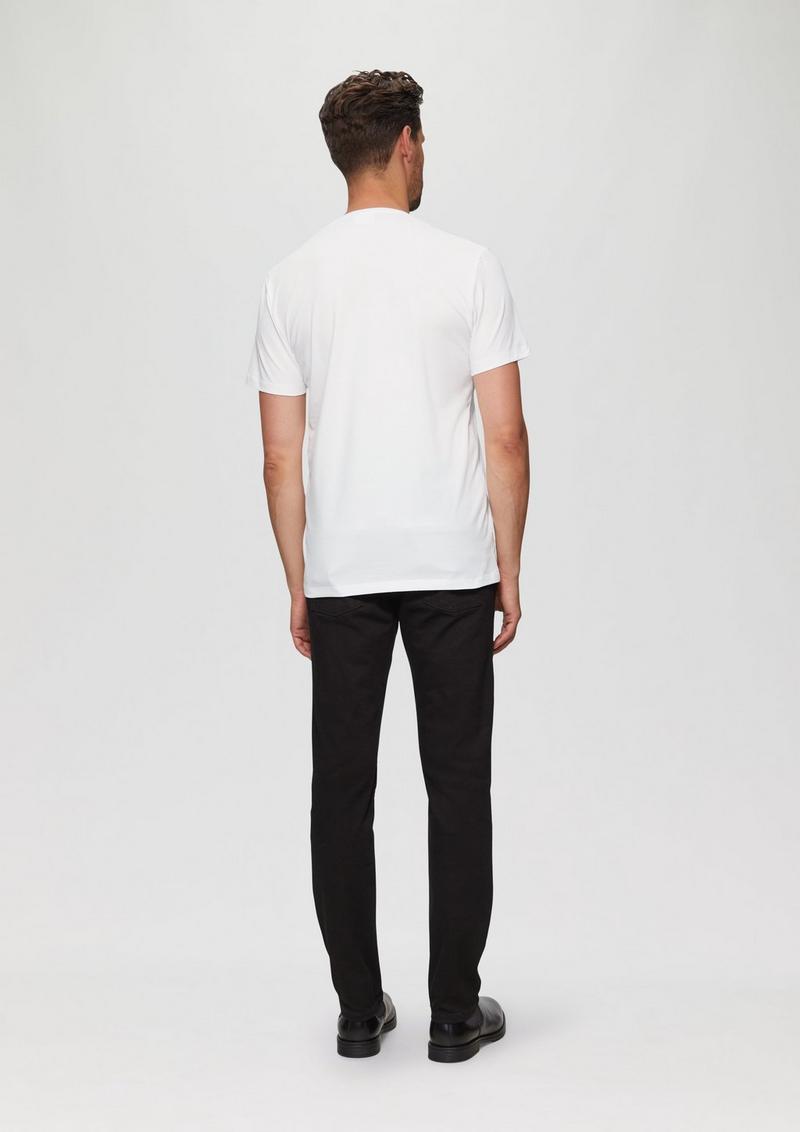 s.Oliver T-Shirt aus Baumwollstretch - weiß