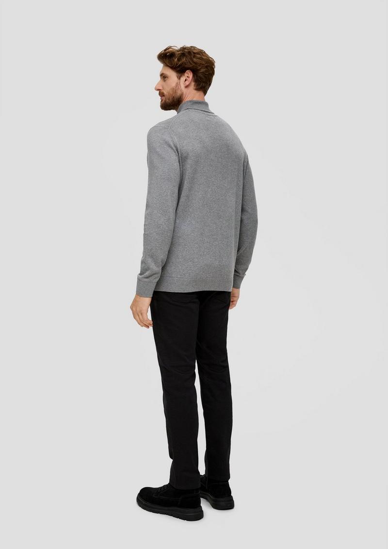 s.Oliver Pullover mit Rollkragen - graphit