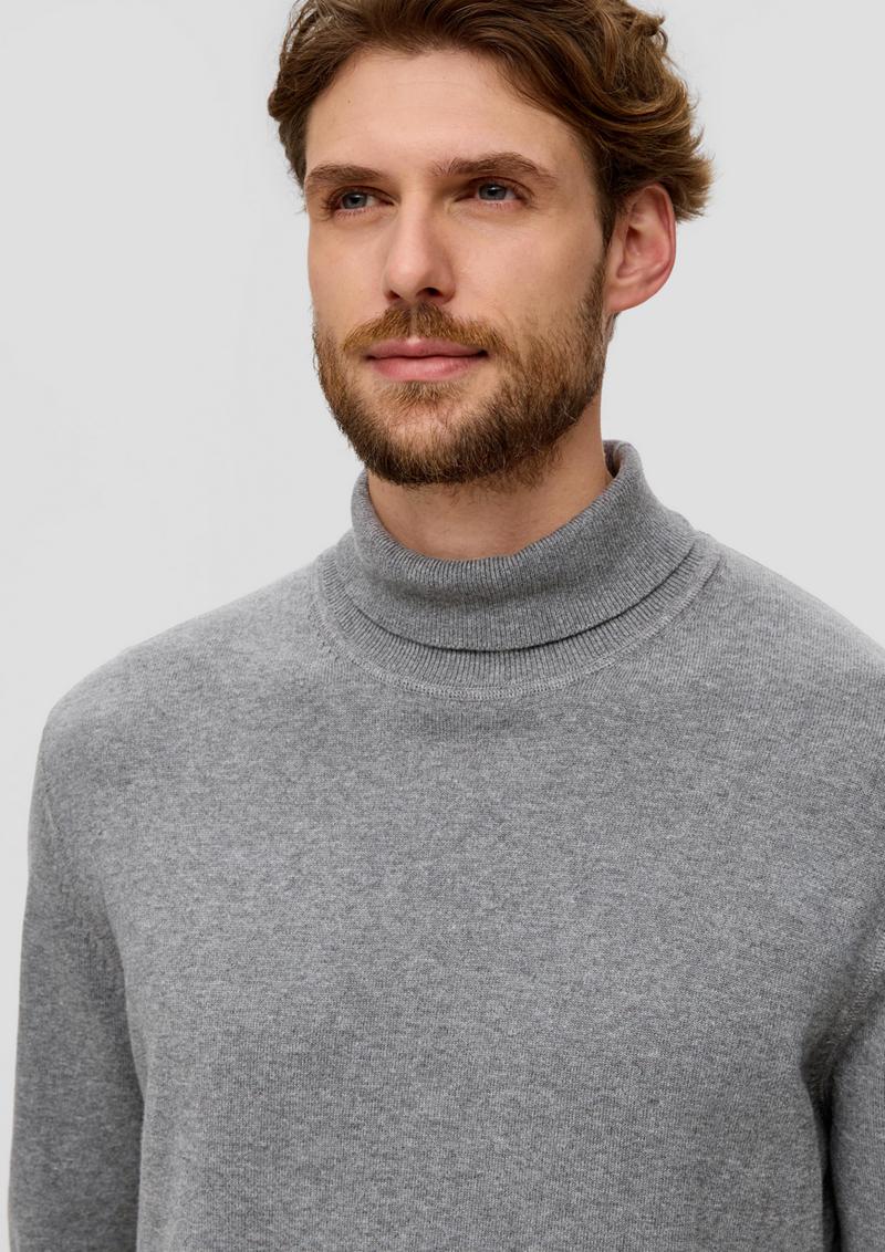s.Oliver Pullover mit Rollkragen - graphit