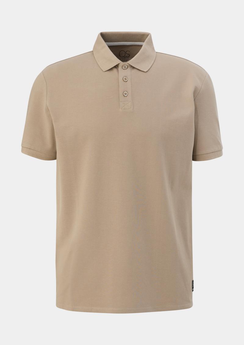 s.Oliver Klassisches Poloshirt - sandfarben