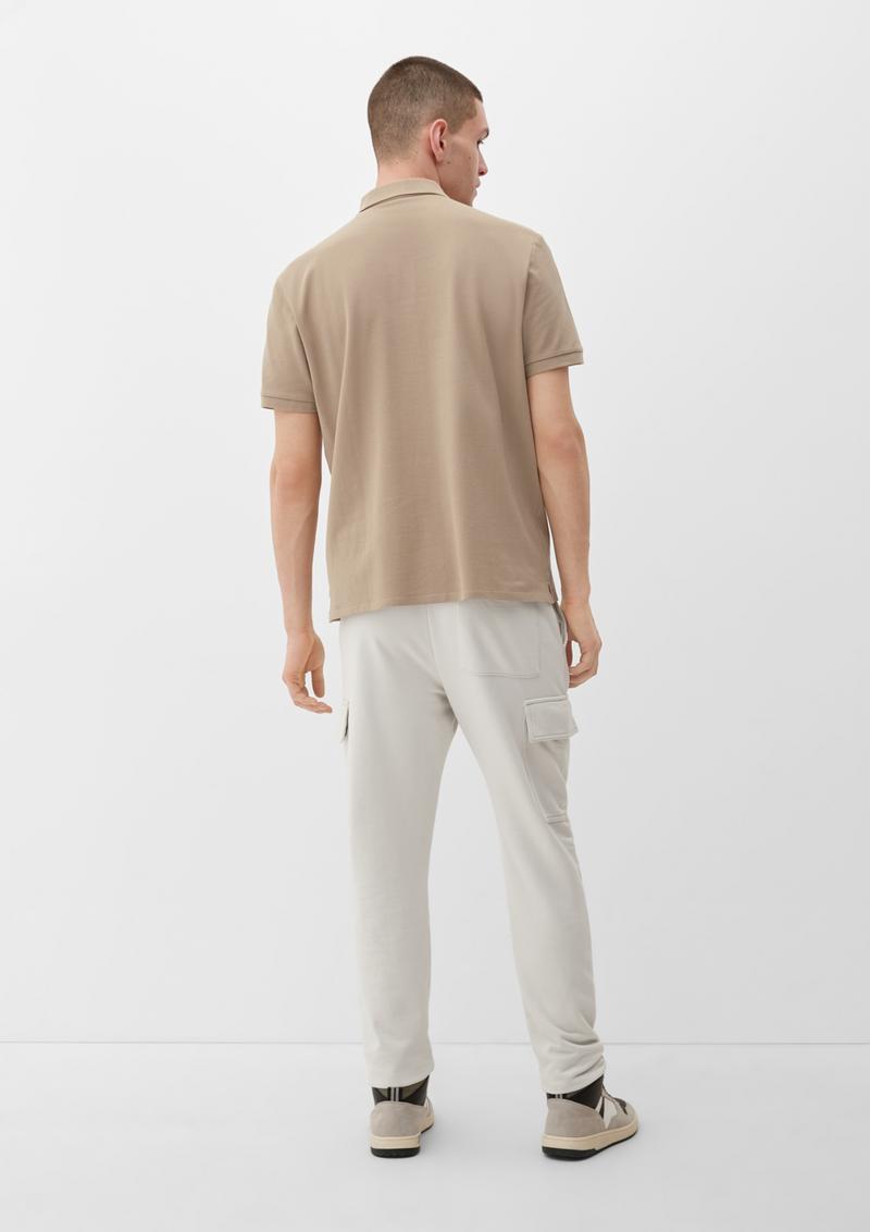s.Oliver Klassisches Poloshirt - sandfarben