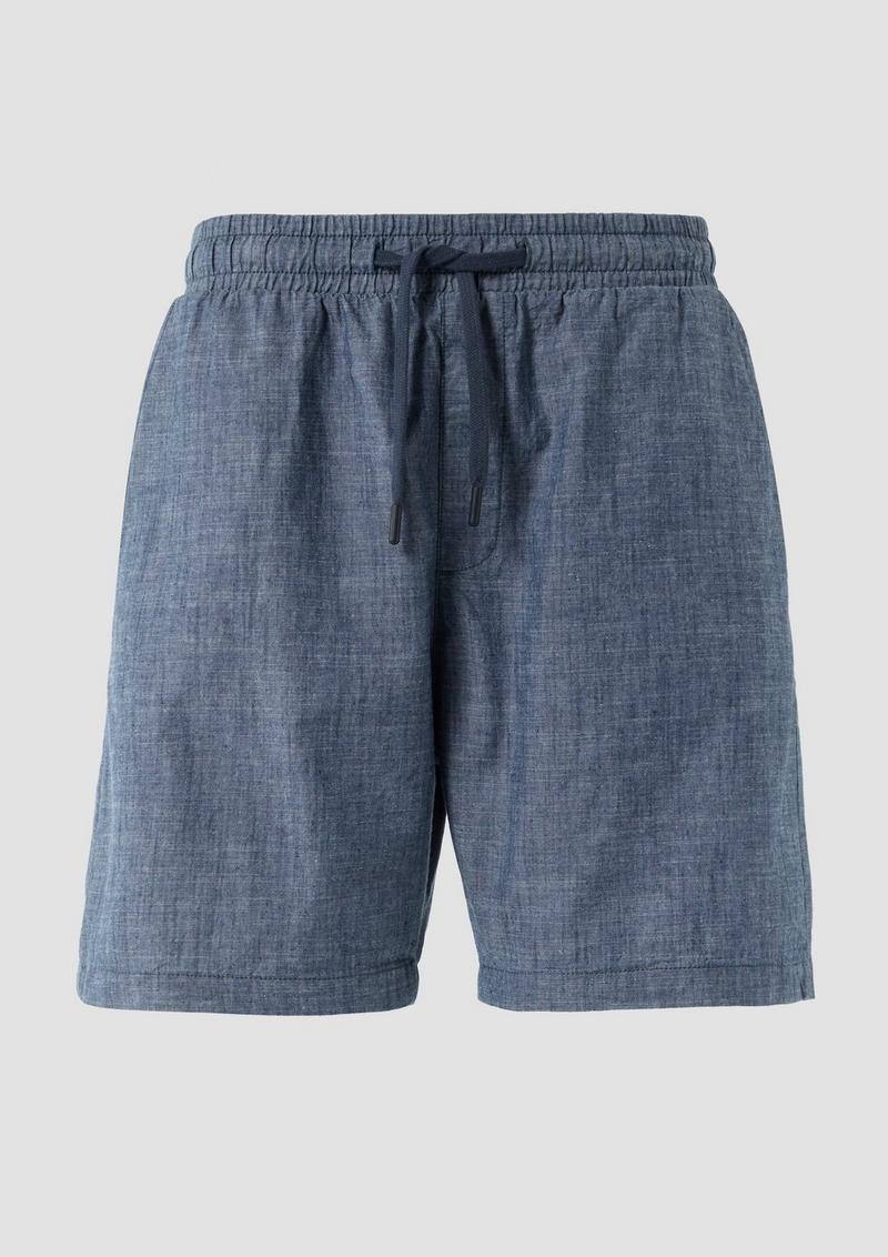 s.Oliver Jeans-Jogger / Regular Fit / Mid Rise / mit Elastikbund - blau