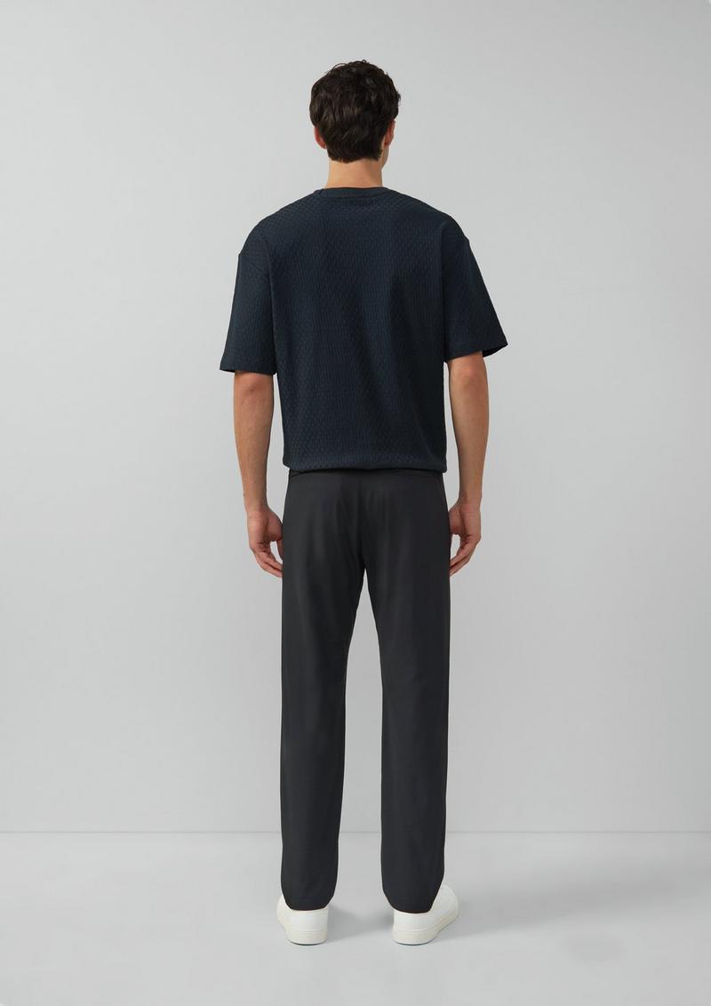 s.Oliver Smarte Chino aus elastischer Ware - schwarz