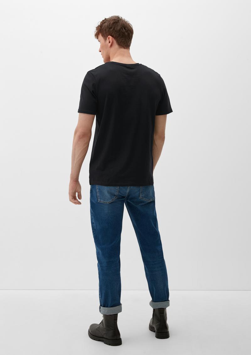 s.Oliver T-Shirt im 2er Pack - schwarz