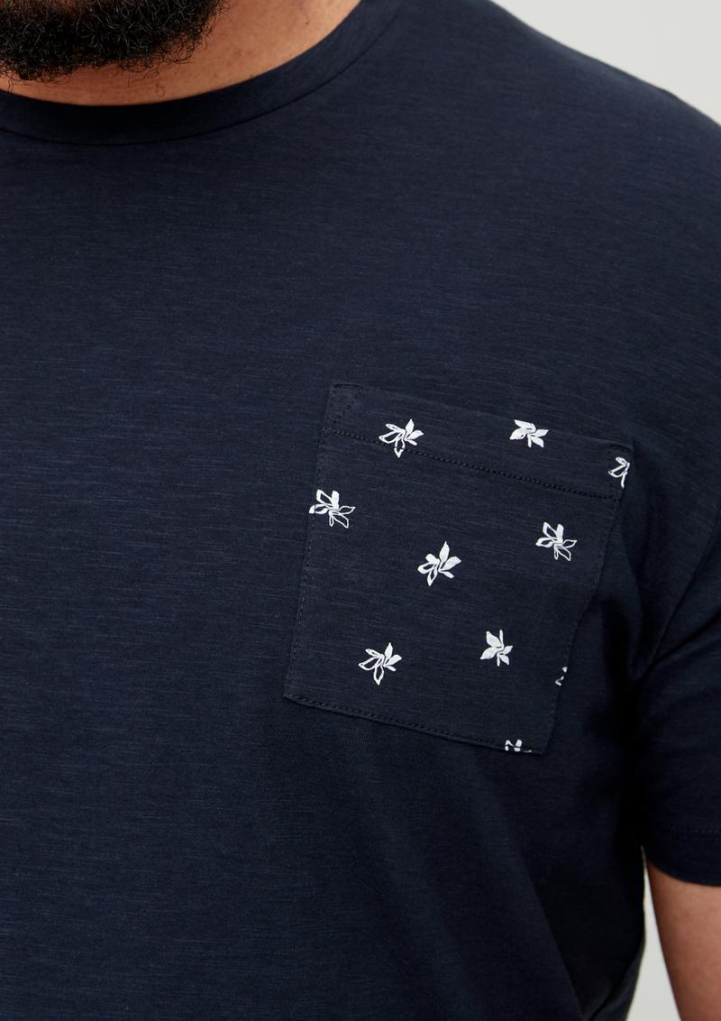 s.Oliver T-Shirt aus Baumwolle - navy
