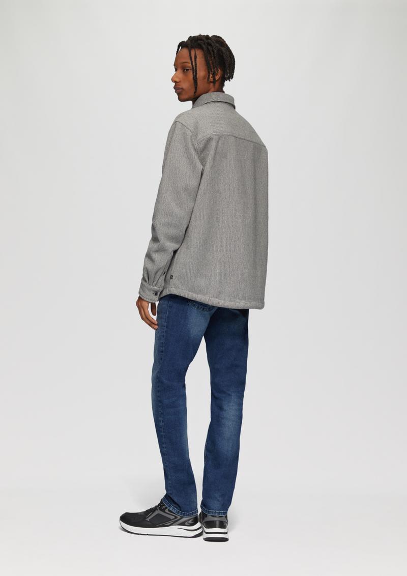 s.Oliver Overshirt mit Brusttaschen - graphit