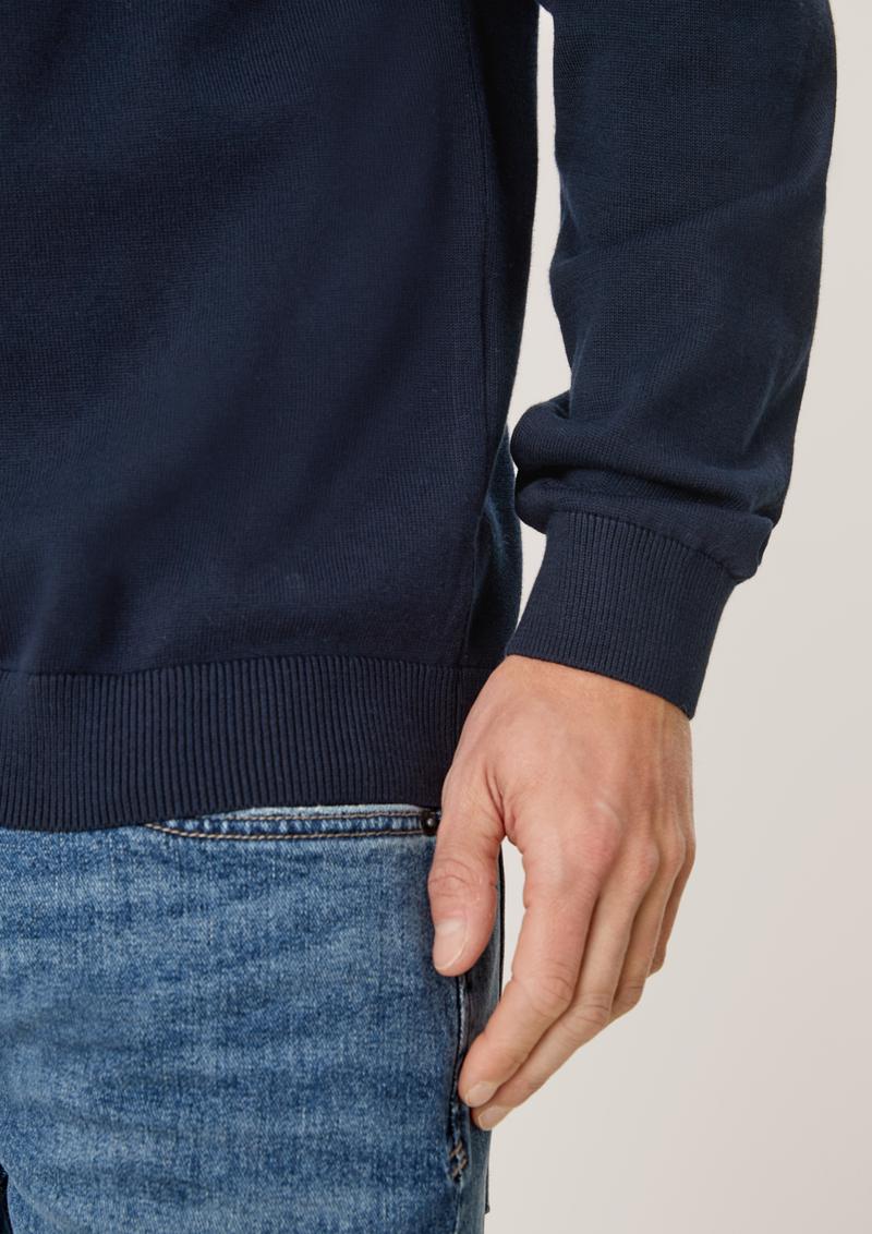 s.Oliver Pullover aus Feinstrick - navy