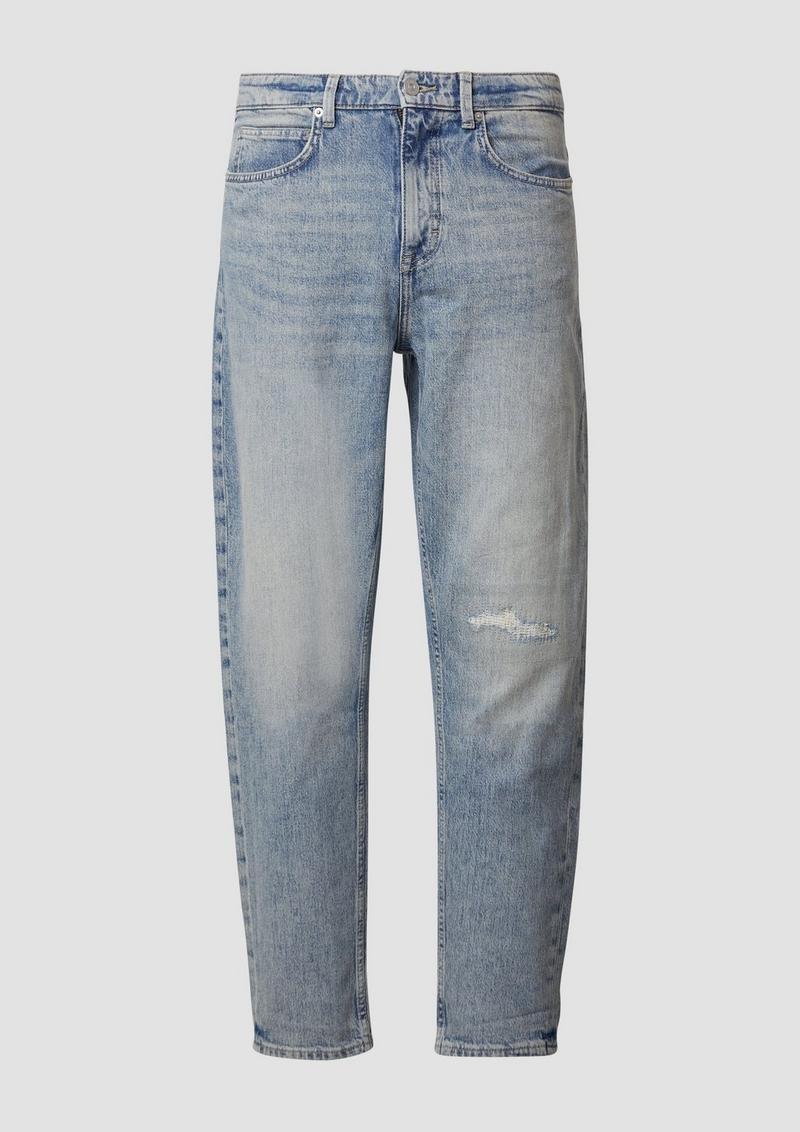 s.Oliver Jeans Devon / Relaxed Fit / Mid Rise / Tapered Leg - blau