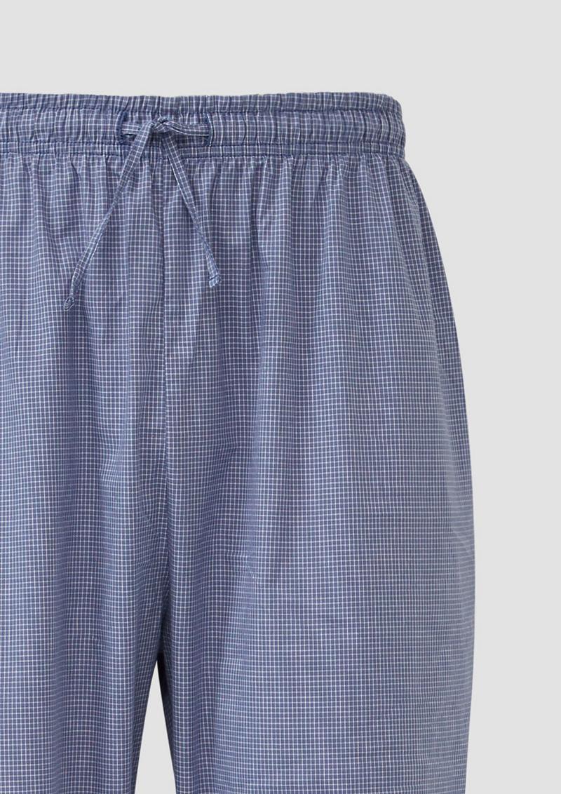 s.Oliver Pyjama-Hose mit Eingrifftaschen - blau