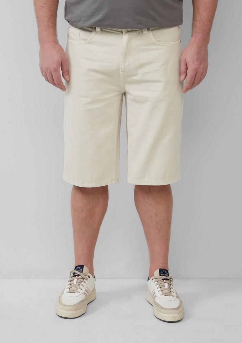 s.Oliver Bermuda-Jeans / Regular Fit / Mid Rise - ecru