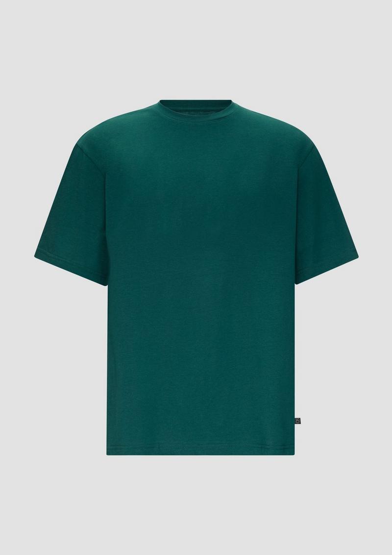 s.Oliver Basic-Shirt im Loose Fit - petrol