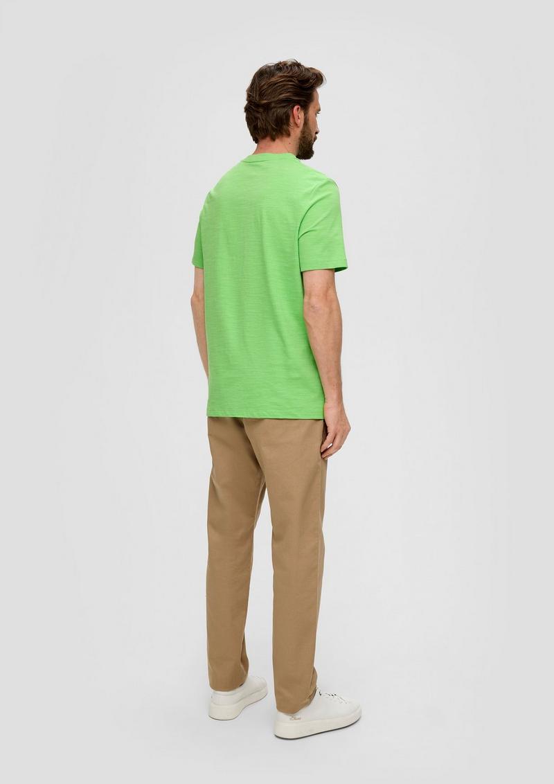 s.Oliver T-Shirt mit Crew Neck - grün