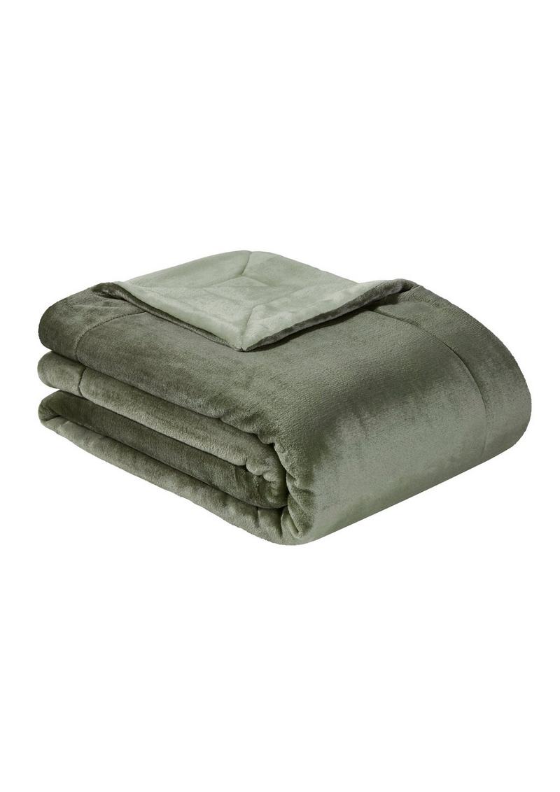 s.Oliver Double soft Decke - olivgrün