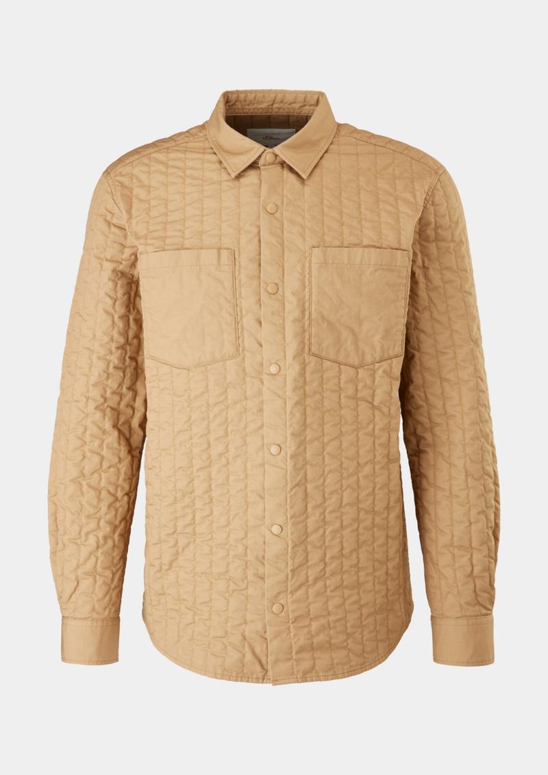 s.Oliver Overshirt mit Steppung - sandstein