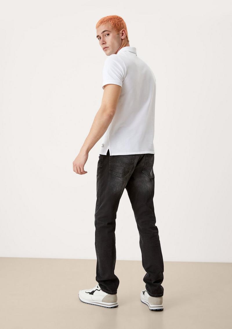s.Oliver Klassisches Poloshirt - weiß