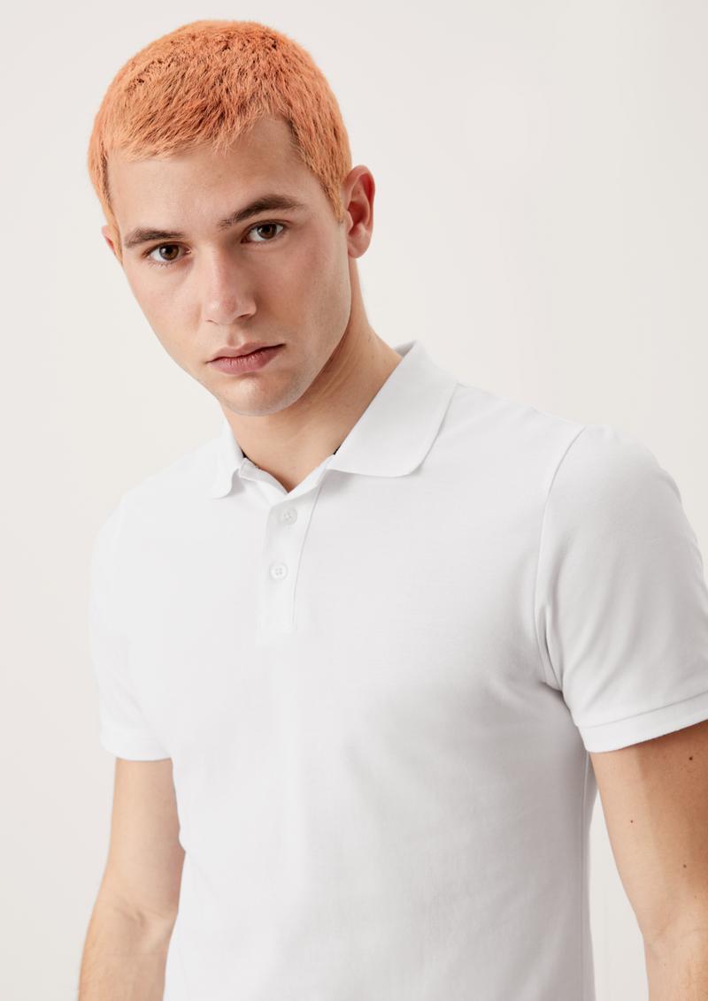 s.Oliver Klassisches Poloshirt - weiß