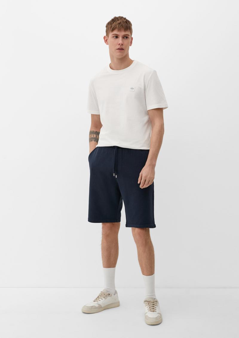 s.Oliver Relaxed: Sweatpants mit Elastikbund - navy