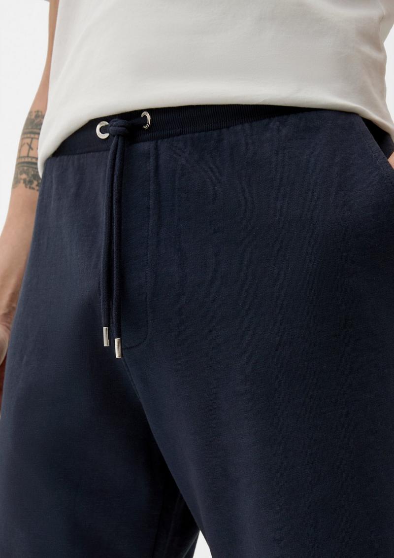 s.Oliver Relaxed: Sweatpants mit Elastikbund - navy