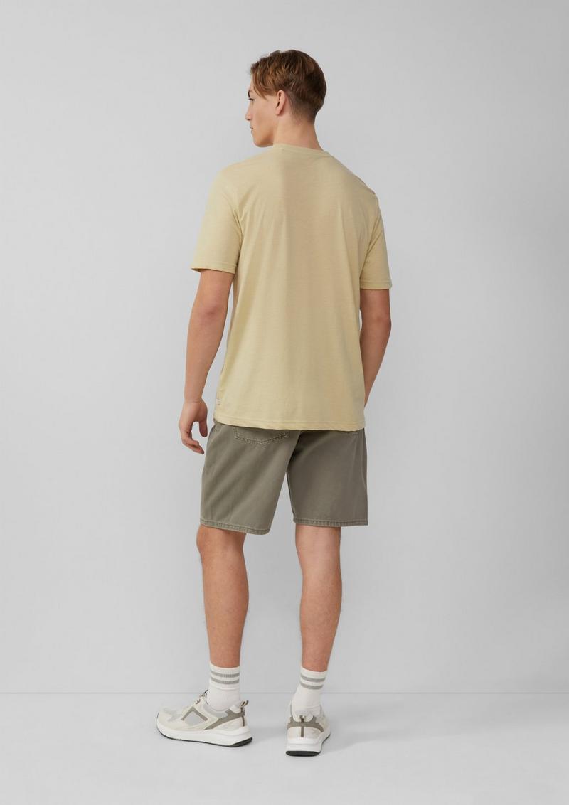 s.Oliver Denim-Shorts / Loose Fit / Mid Rise / Wide Leg - grau
