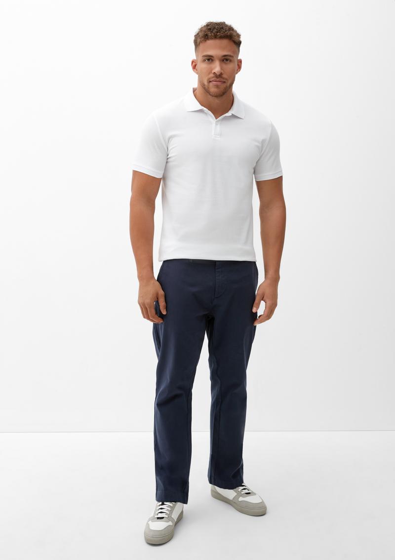s.Oliver Relaxed: Chino mit Struktur - navy