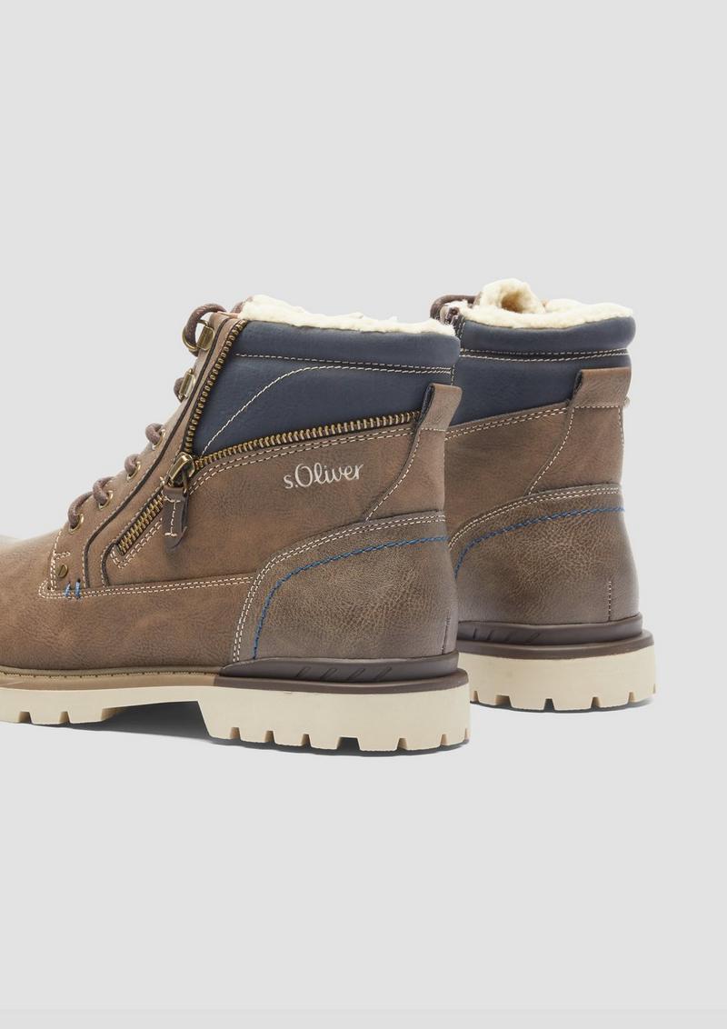 s.Oliver Stiefel - dunkelbraun