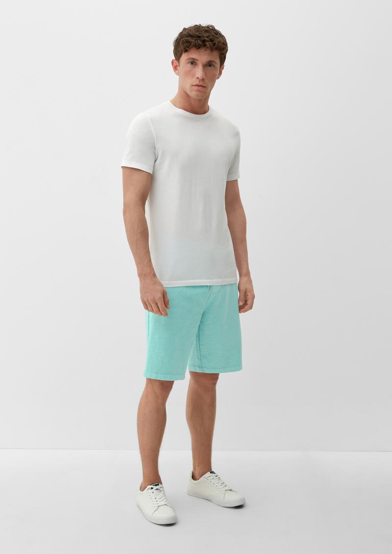 s.Oliver Relaxed: Sweatpants mit Elastikbund - helles türkis
