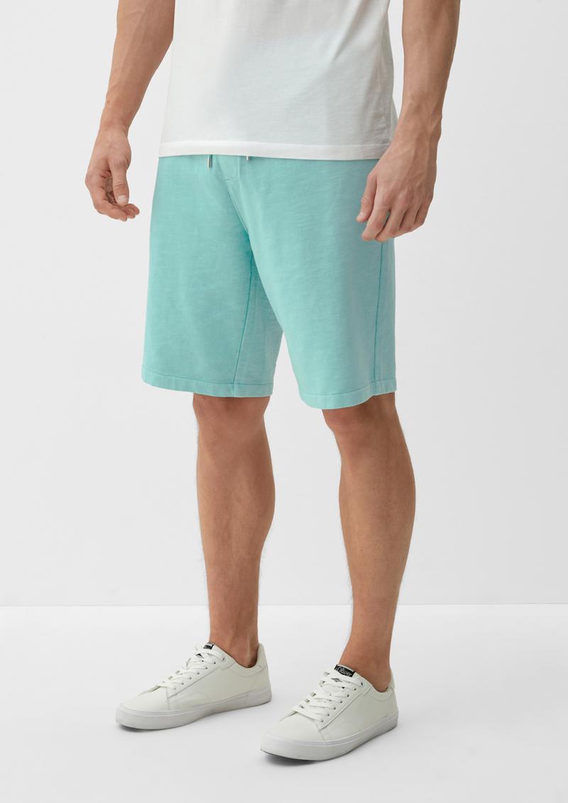 s.Oliver Relaxed: Sweatpants mit Elastikbund - helles türkis