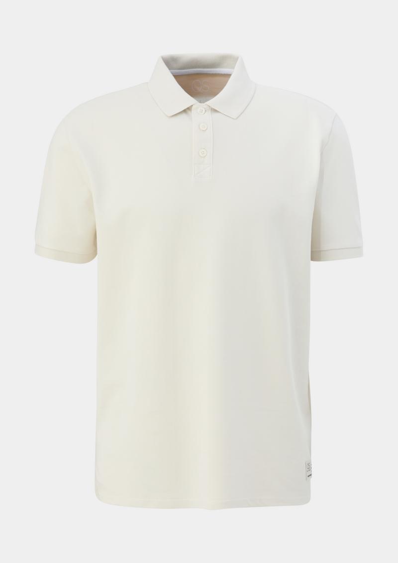 s.Oliver Klassisches Poloshirt - helles beige