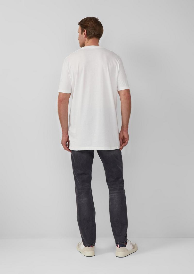 s.Oliver T-Shirt mit Artwork - weiß