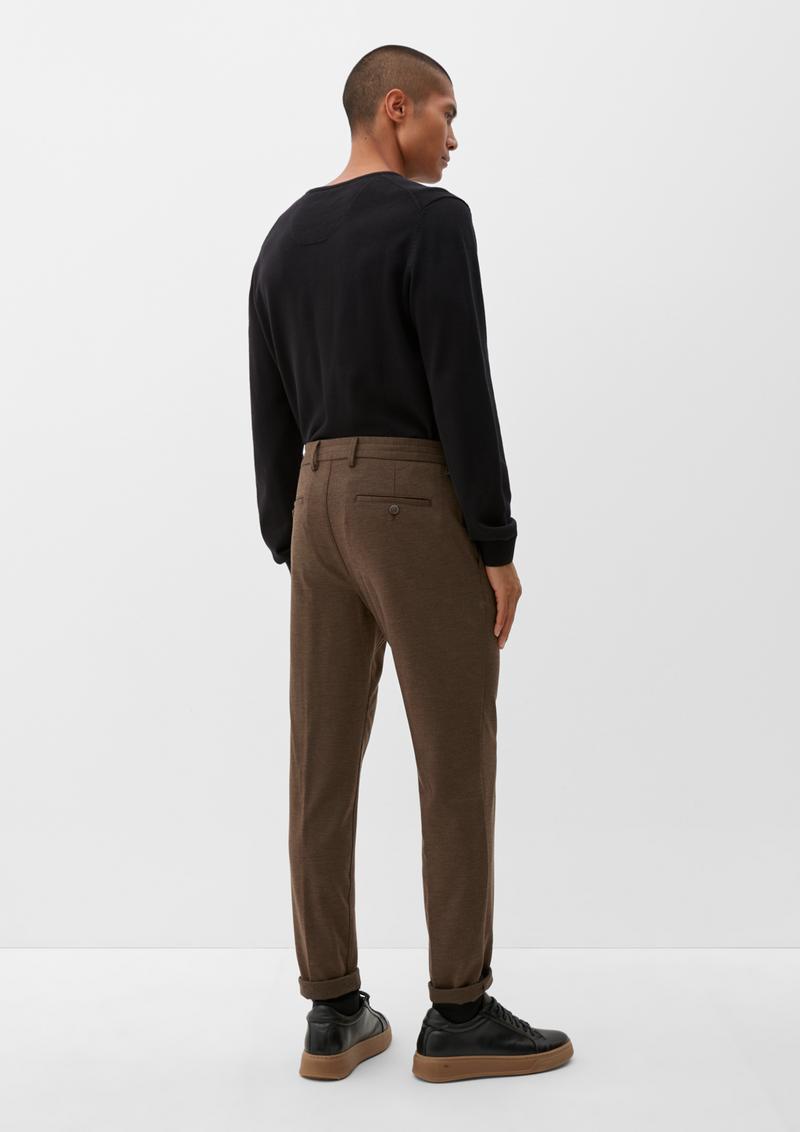 s.Oliver Slim: Jogg Suit-Hose - mokka