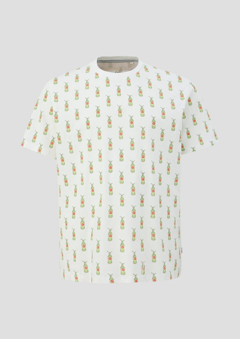 s.Oliver T-Shirt mit Sinalco® -Print - weiß