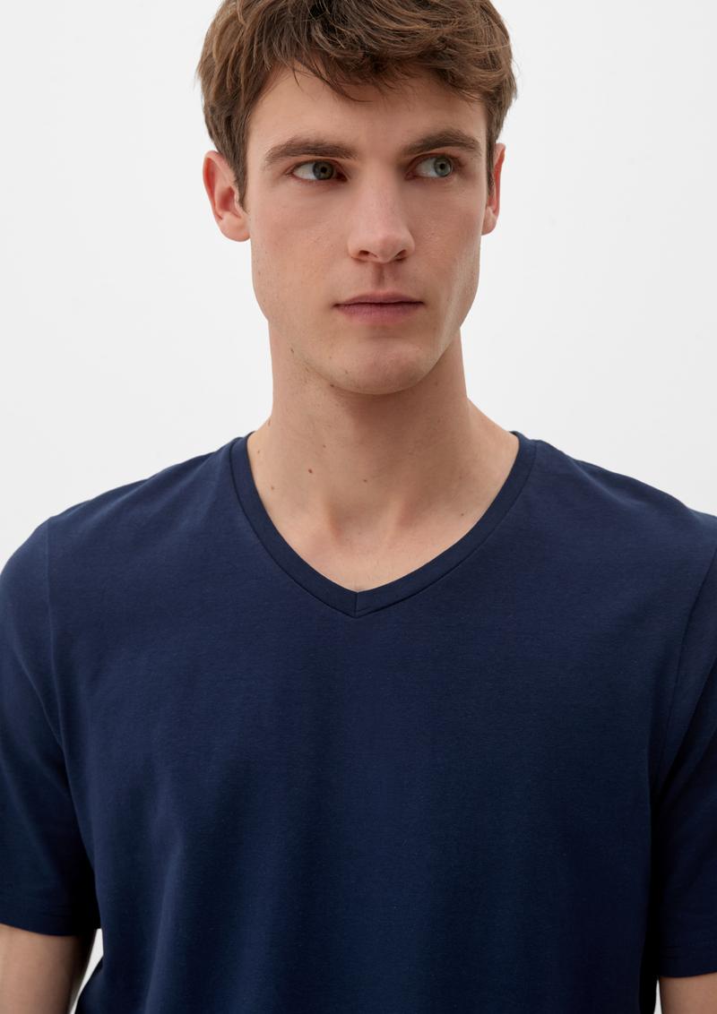 s.Oliver T-Shirt im 2er-Pack - tiefblau