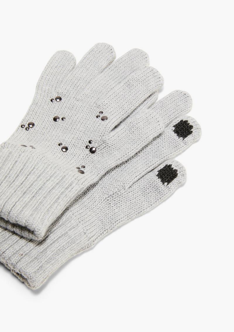 s.Oliver Handschuhe aus Modalmix - grau meliert