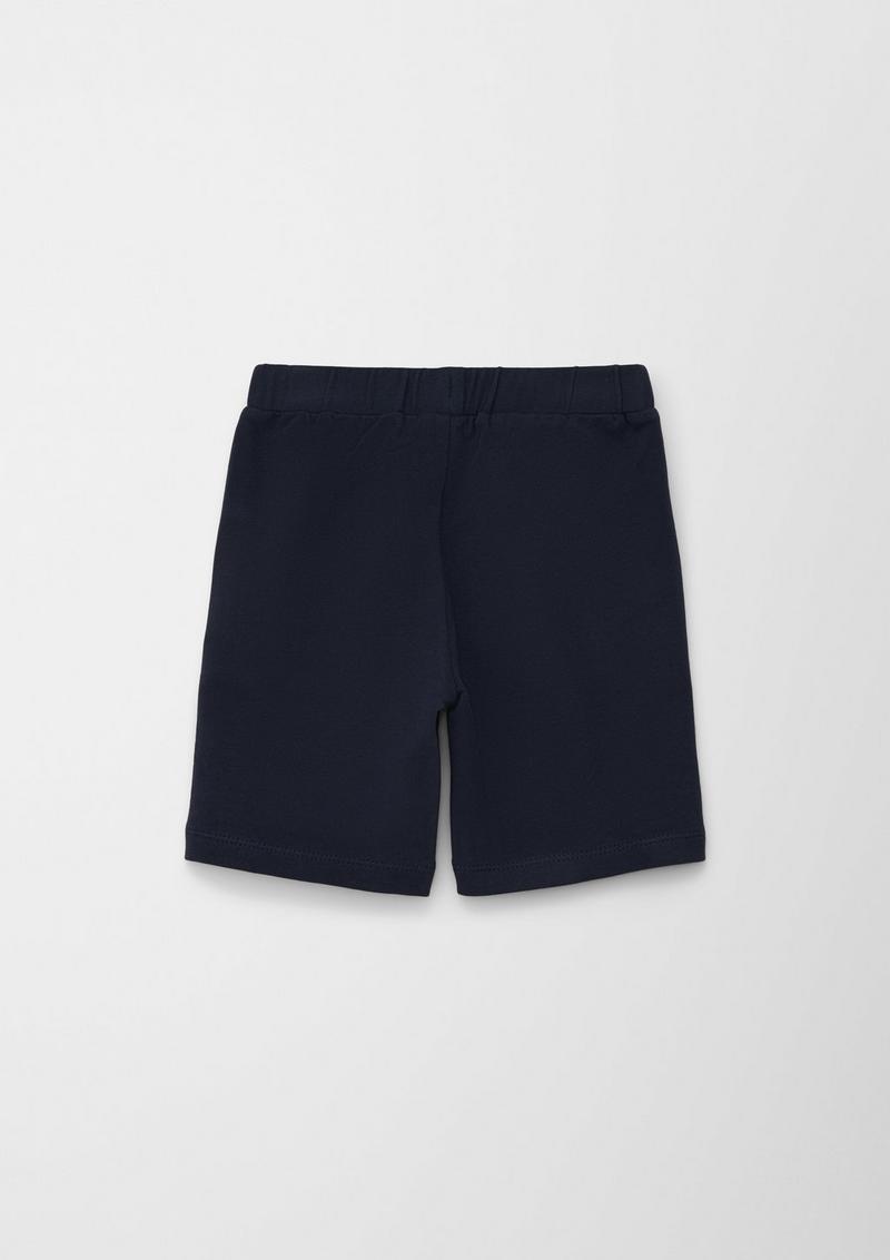 s.Oliver Bermuda aus Baumwoll-Jersey - navy