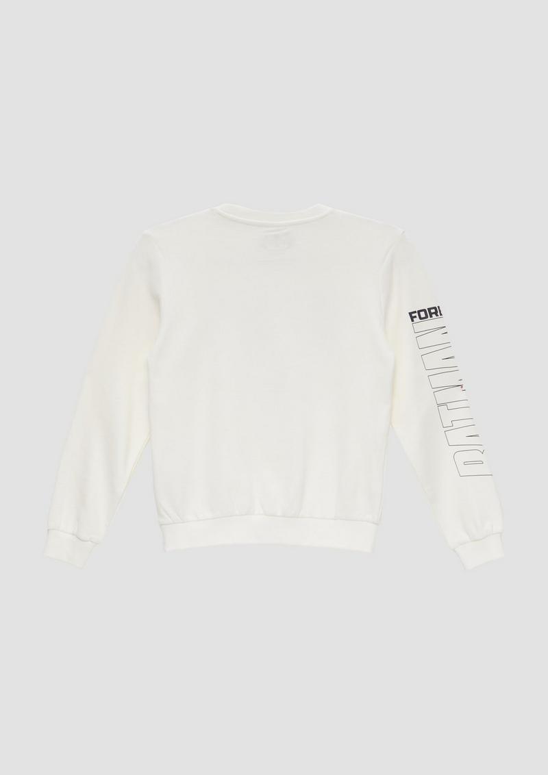 s.Oliver Sweatshirt mit Batman®-Print - ecru