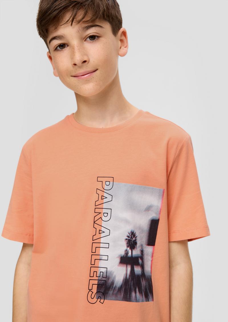 s.Oliver T-Shirt mit Grafik-Print - mango