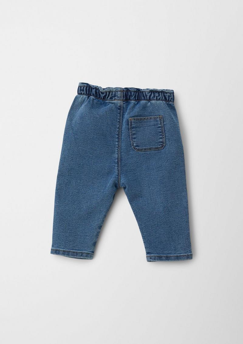 s.Oliver Jeans / Relaxed Fit / Used Effects - blau