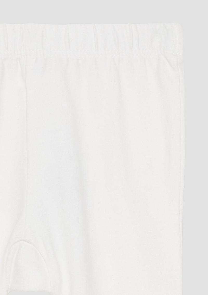 s.Oliver Jersey-Leggings aus Baumwollstretch - weiß