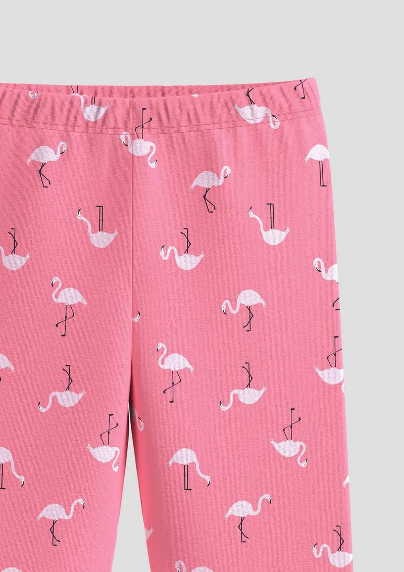 s.Oliver Capri Leggings aus Baumwollstretch - rosa