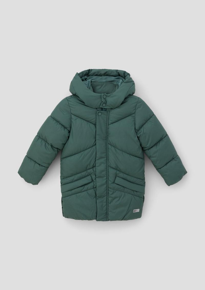 s.Oliver Steppjacke mit Fleece-Futter - petrol