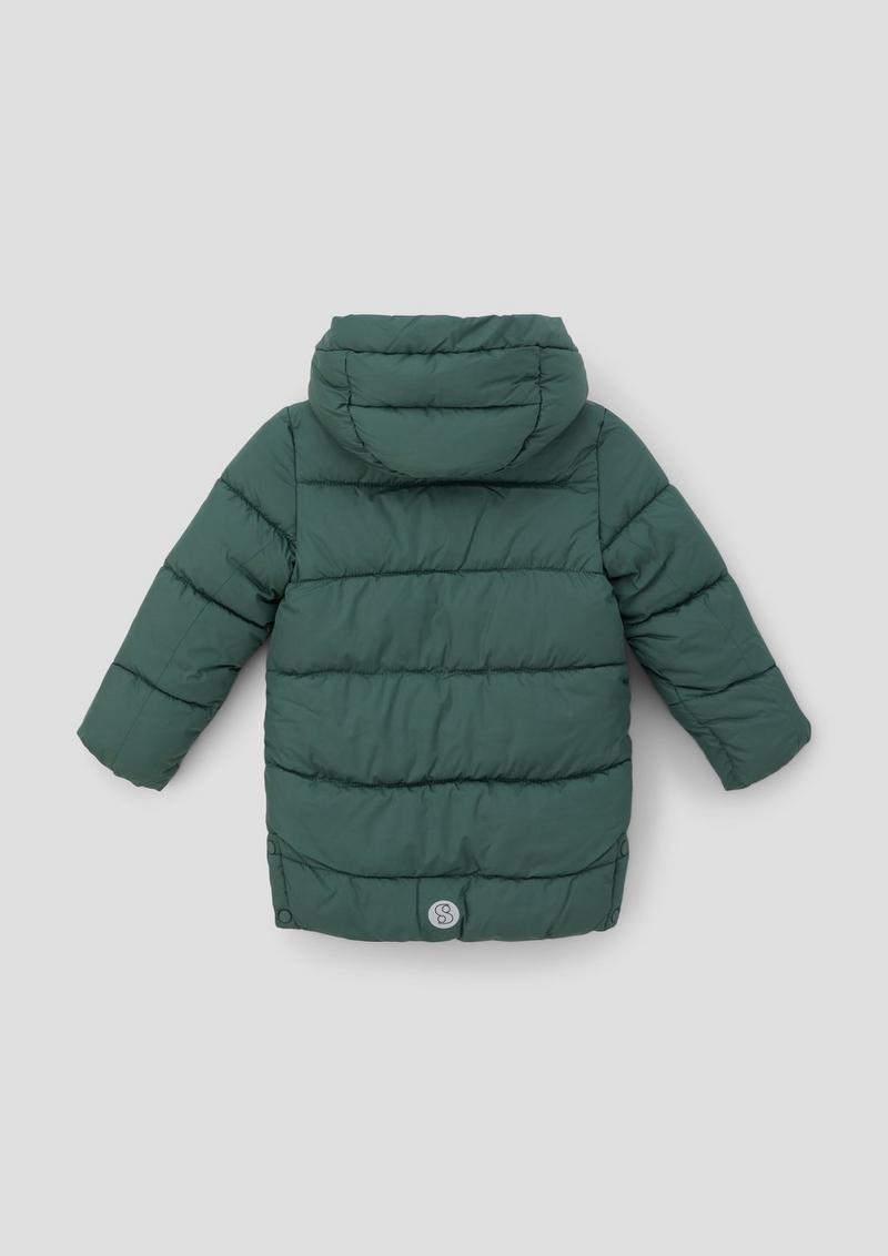 s.Oliver Steppjacke mit Fleece-Futter - petrol