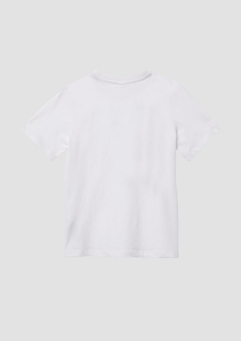 s.Oliver T-Shirt mit Frontprint - weiß