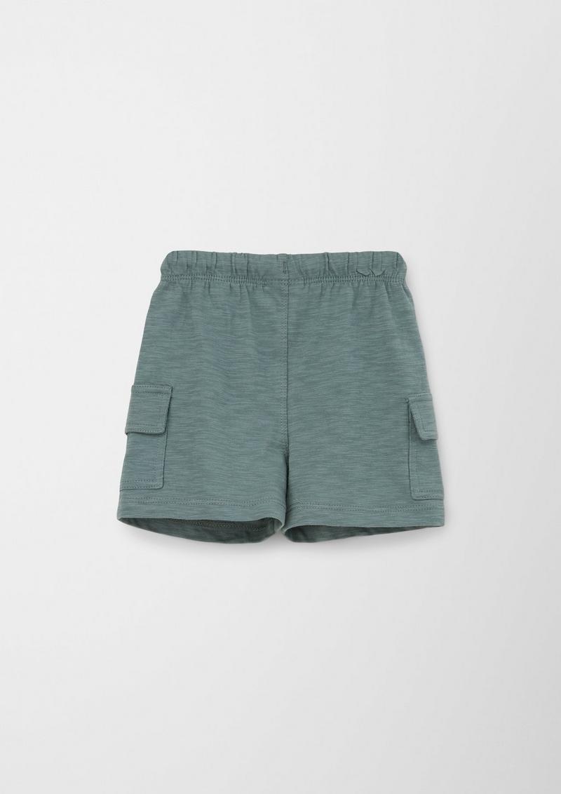 s.Oliver Joggpants mit Cargotaschen - petrol