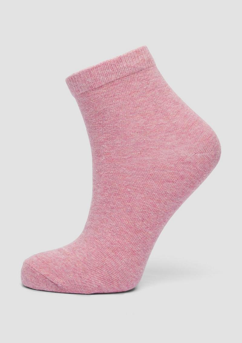 s.Oliver Multipack Socken aus Baumwollmix - rosa